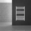 Luxebath Radiateur de Salle de Bain, 600 x 1200 mm, en Acier, Blanc, Forme Droite