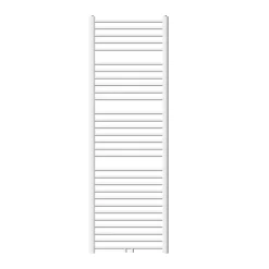 Sèche-Serviettes Mixte|Luxebath Radiateur de Salle de Bain Design Sahara, 600 x 1800 mm, Blanc, Forme Courbé