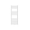 Luxebath Radiateur de Salle de Bain Design Sahara, 400 x 1200 mm, Blanc, Forme Courbé