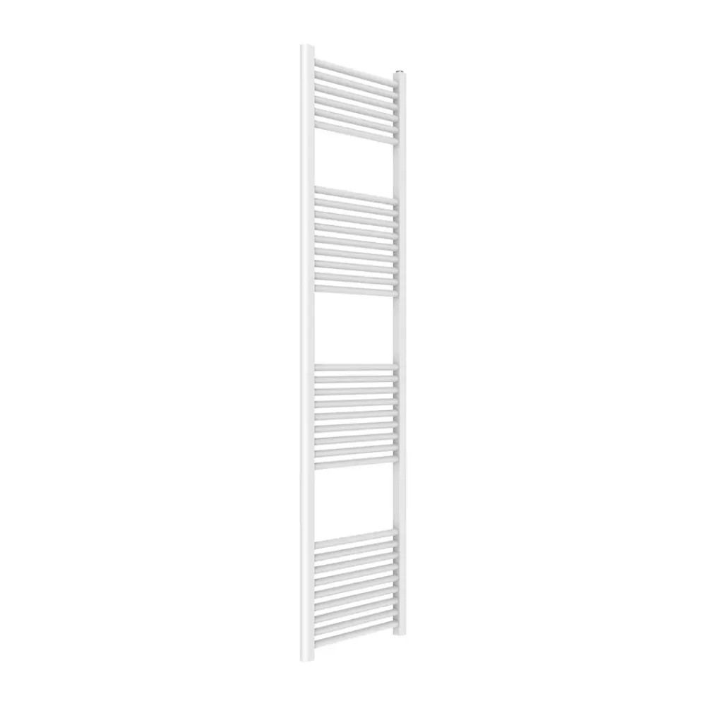Kiamami Valentina Radiateur De Salle De Bain Sèche-Serviettes 45X180 33 Tubes En Acier Blanc