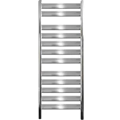 Sèche-Serviettes Mixte|ECD Germany Radiateur de Salle de Bain Tharr 500 x 950 mm Chrome Radiateur Design Moderne