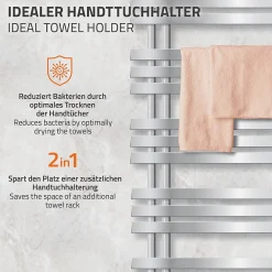 Sèche-Serviettes Mixte|Luxebath Radiateur Design Radiateur Sèche Serviette Porte Serviette
