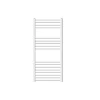 Luxebath Radiateur Design Sahara - 600 x 1200 mm - Blanc - avec Raccord Latéral 500 mm - Sèche-Serviettes Rénovation pour Salle de Bain