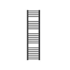 Luxebath Radiateur Design Sahara - 300 x 1400 mm - Anthracite - Connexion Latéral - Forme Droit - avec Kit de Montage Mural