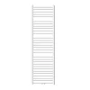 Luxebath Radiateur Design Sahara Non Electrique - 500 x 1800 mm - Blanc - Connexion Central - sans Kit de Raccordement - Forme Droit