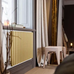 Matisere Radiateur doré mixte de 600mm de haut et 790mm de large - 602 Watt - TUN600/790VWSY7BRA