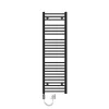 Sèche-Serviettes Mixte|Luxebath Radiateur Electrique Sahara 400x1500mm, Anthracite