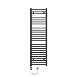 Sèche-Serviettes Mixte|Luxebath Radiateur Electrique Sahara 400x1500mm, Anthracite