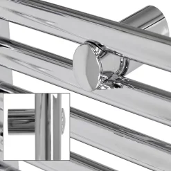 ECD Germany Radiateur Electrique Sahara 400x1200mm, Chrome