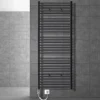 Sèche-Serviettes Mixte|Luxebath Radiateur Electrique Sahara 750x1800mm, Anthracite