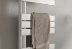 Bernstein Radiateur et sèche-serviettes design D16W, raccord gauche ou droite - blanc - 160x50cm, Sans kit de connexion