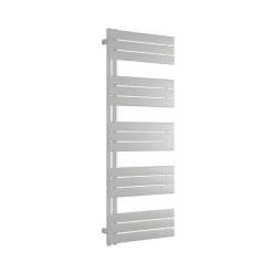 Sèche-Serviettes Mixte|Bernstein Radiateur et sèche-serviettes design D16W, raccord gauche ou droite - blanc - 160x50cm, kit connexion blanc