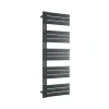 Bernstein Radiateur et sèche-serviettes design D16G gris anthracite, raccord gauche ou droite - 160x50cm, Sans kit de connexion