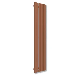 Matisere Radiateur électrique cuivre - (HxL) 1600x440mm - 1000 Watt - 1000 Watt - SHE1600-440VE8BCO