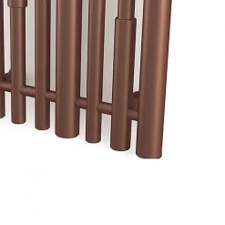 Sèche-Serviettes Électrique|Matisere Radiateur électrique cuivre - (HxL) 1900x390mm - 800 Watt - 800 Watt - CAN1900-390E8PER