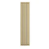 Sèche-Serviettes Électrique|Matisere Radiateur électrique doré de 1200mm de haut et 480mm de large - 800 Watt - ROL1200/480ROE1BRA
