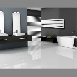 Luxebath Radiateur Panneau Design Stella, 370x1800 mm, Blanc