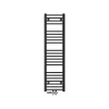 Sèche-Serviettes Mixte|ECD Germany Radiateur Salle de Bain 300x1400 mm Anthracite Droite Raccord Central au Bas