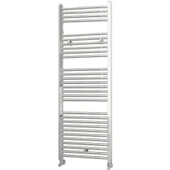 Kibath Radiateur sèche-serviettes circuit de chauffage 150 cm x 50 cm finition chrome poli en acier