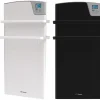 Thermor Radiateur sèche-serviettes compact MAJORQUE - Puissance avec la soufflerie : 600W + 800W - couleur blanc - Dimensions : 340 x 70