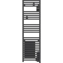 Atlantic Radiateur sèche-serviettes connecté Doris avec soufflerie étroit 1500W Anthracite - - 851288