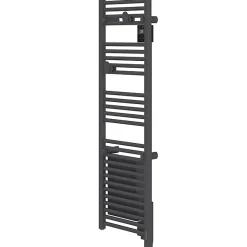 Atlantic Radiateur sèche-serviettes connecté Doris avec soufflerie étroit 1500W Anthracite - - 851288