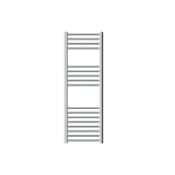 Luxebath Radiateur Sèche-Serviettes Sahara - 400 x 1200 mm - Chrome - Connexion Latéral - sans Kit de Raccordement