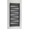 Sèche-Serviettes Eau Chaude|Stano Radiateur sèche-serviettes eau chaude design CYRKA 119 x 50 cm noir mat