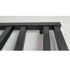 Sèche-Serviettes Eau Chaude|Stano Radiateur sèche-serviettes eau chaude design CYRKA 119 x 50 cm noir mat