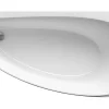 Ravak Avocado 160 x 75 cm Baignoire d'angle gain de place, orientation droite en acrylique, sans pieds, blanc (CH01000000)
