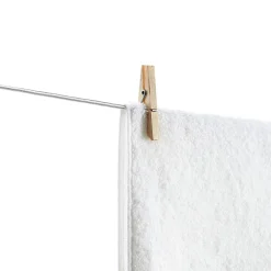 Etendoir À Linge|Rayen Corde à enfiler Corde en nylon Utilisation intérieure et extérieure Antidérapant 20 m de pose Gris