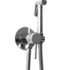 Rea Robinet Bidet Douchette Chrome Mural Monocommande