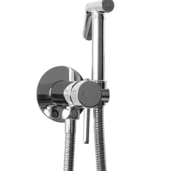 Rea Robinet Bidet Douchette Chrome Mural Monocommande