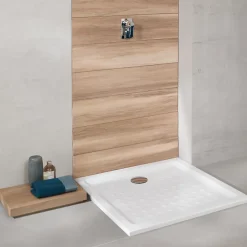 Villeroy & Boch Receveur 100 x 80 VILLEROY ET BOCH O Novo ceramique rectangle blanc