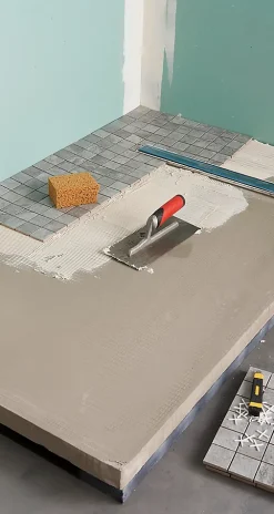 Receveur De Douche|Qboard Receveur de douche à carreler 90 x 140 cm, caniveau extra-plat, Liquid
