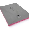 Qboard Receveur de douche à carreler 90 x 120 cm, extra-plat, Liquid