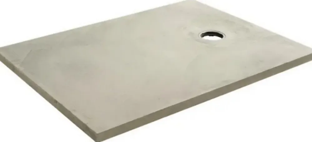 Qboard Receveur de douche à carreler 90 x 120 cm, extra-plat, Liquid