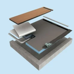 Receveur De Douche|Wedi Receveur de douche à carreler 120 x 80 cm Fundo Riolito Neo