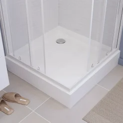 Receveur De Douche| Receveur de douche à poser 90 x 90 cm, Dommel
