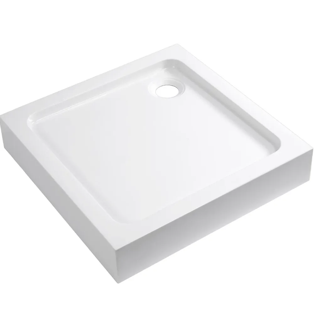 Receveur De Douche| Receveur de douche à poser 80 x 80 cm, Dommel