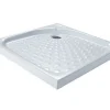 Villeroy & Boch Receveur de douche à poser extra-plat 80 x 80 cm, céramique, blanc, Collection