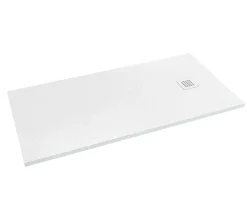 Futurbath Receveur de douche à poser l.90 x L.120 x H.3 cm blanc en mousse de polystyrène extrudé, Gravity