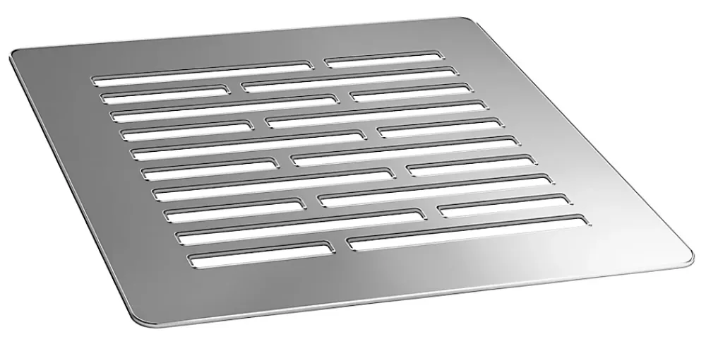 GoodHome Receveur de douche 80 x 120 cm, résine, gris, Douro