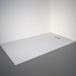 Receveur De Douche|Schulte Receveur de douche 90 x 160 cm, effet pierre blanche,
