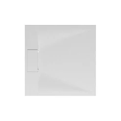Schulte Receveur de douche 90 x 90 cm, effet pierre blanche,