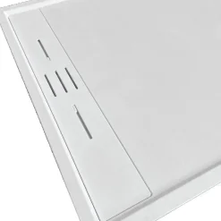 Stano Receveur de douche 90 x 170 cm extra plat blanc SALVI en SoliCast surface ardoisee