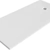 Receveur De Douche|GoodHome Receveur de douche 80 x 160 cm, résine, blanc, Douro