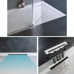 Receveur De Douche|Jacob Delafon Receveur de douche 140 x 80 Flight Pure rectangle blanc