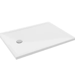 Receveur De Douche|Jacob Delafon Receveur de douche 120 x 90 Gaspard extra-plat céramique bonde à gauche
