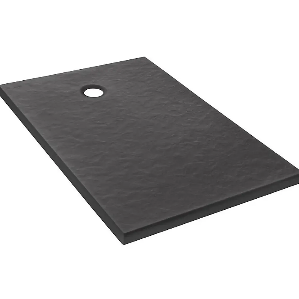 Jacob Delafon Receveur de douche 120 x 90 Ipso rectangle gris anthracite